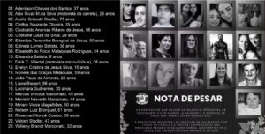 VITIMAS SAO IDENTIFICADAS