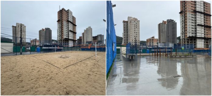 Vôlei de Praia ganha nova escolinha gratuita na Praça do Morretes