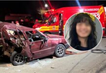 Adolescente de 15 anos morre após grave colisão em Criciúma; irmã gêmea está em estado gravíssimo