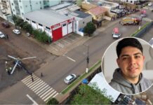 Colisão entre carro e motocicleta deixa jovem morto no bairro Efapi em Chapecó