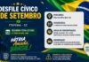 Desfile de 7 de Setembro muda trânsito no Centro de Itapema nesta segunda-feira