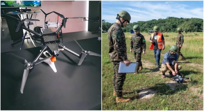 Drones de ataque criados por estudantes da UFSC passam por testes do Exército