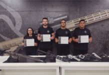 Guardas municipais de Itapema concluem curso de aperfeiçoamento de armeiro