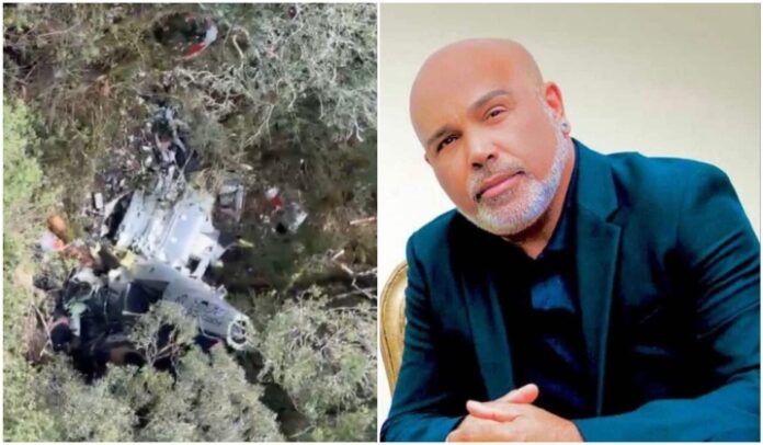 Helicóptero com cantor Rick é encontrado na Serra de SC; cinco pessoas morreram