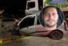 Identificado motorista que morreu após colisão frontal com caminhão na BR-280