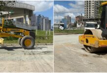 Marginal Oeste do Morretes entra na reta final para receber novo asfalto