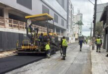 Avança Itapema amplia frentes de pavimentação e drenagem pela cidade