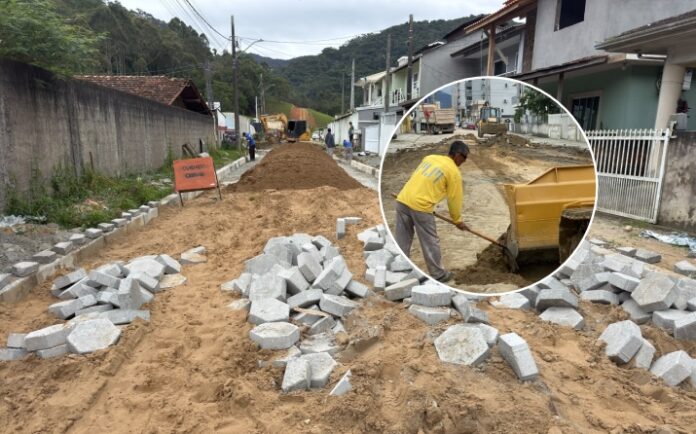 Avança Itapema mantém obras de infraestrutura em ruas e na orla