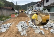 Avança Itapema mantém obras de infraestrutura em ruas e na orla