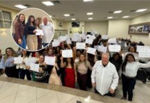 Capacitapema entrega certificados e amplia oportunidades de qualificação profissional em Itapema