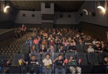 Doce Cuidar proporciona tarde de cinema para crianças e adolescentes de Itapema