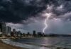Frente fria mantém Santa Catarina em alerta para temporais e possíveis alagamentos