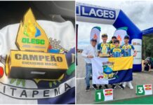 Itapema conquista título geral masculino do ciclismo na OLESC 2026