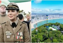 Karoline Marcon será a primeira mulher a comandar o 12º BPM em Balneário Camboriú
