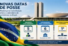 Nova regra altera calendário de posse do presidente e dos governadores