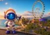 Roda-gigante de Itapema apresenta Astro Nik, mascote que será anfitrião da atração
