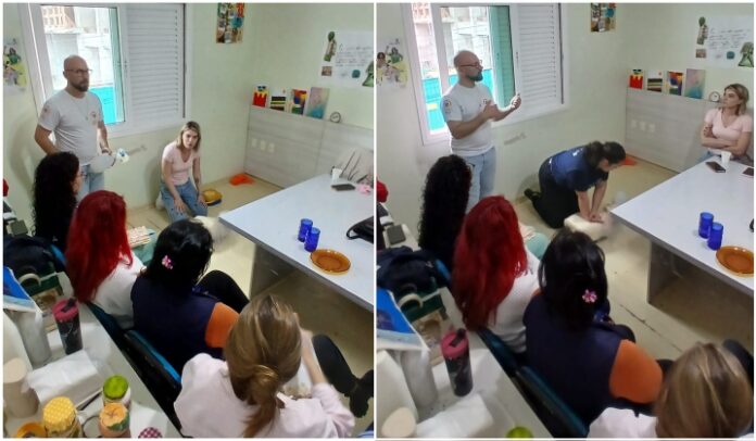 SAMU de Itapema reforça preparo do CAPS para atendimento em crises de saúde mental