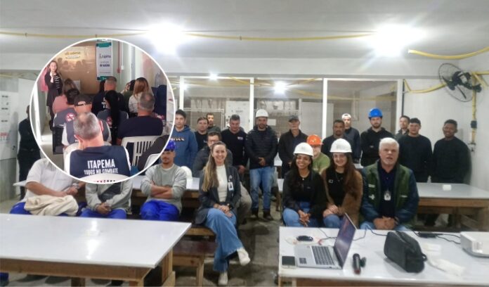 Setembro Amarelo leva conversa sobre saúde mental a trabalhadores de Itapema